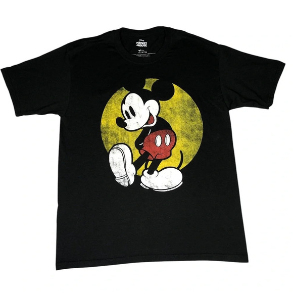 Disney Big Kids Classic Mickey Mouse T-Shirt - Picture 2 of 4